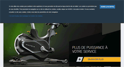 Desktop Screenshot of fr.matrixfitness.com