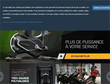 Tablet Screenshot of fr.matrixfitness.com